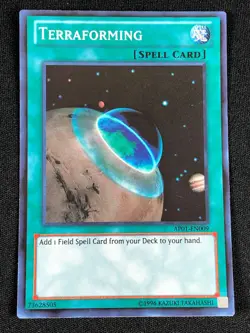 YUGIOH TERRAFORMING AP01-EN009 SUPER (NM) - Image 1