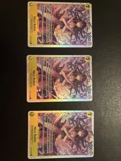 One Piece TCG 3 Nico Robin Sr - Image 1
