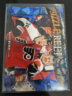 Upper Deck 2025-26 Sizzle Reel SR-60 Matvei Michkov Speckle Flyers - Image 1