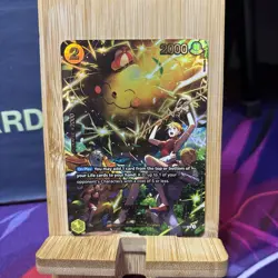 OP11-106 Zeus SP Adventure on Kami's Island (Pikachu) One Piece TCG English Card - Image 3