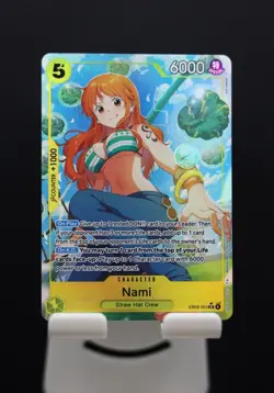 One Piece Card Game EB03-053 Heroines Edition Nami SR Alt Art 053 English NM - Image 1