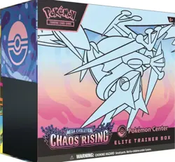 Pokemon Chaos Rising POKEMON CENTER ETB MEG04 🔥 ELITE TRAINER BOX PRESALE - Image 1