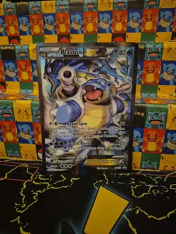 Blastoise EX Card 2016 XY122 Jumbo Black Star Promo Pokemon TCG. - Image 1