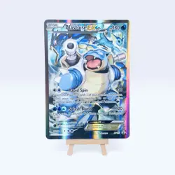 Pokemon Card TCG - JUMBO Blastoise EX Card Black Star Promo XY122 NM/M - Image 1