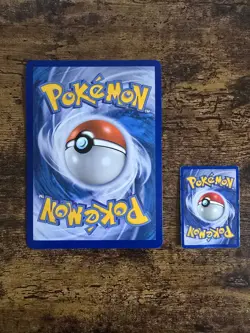 Pokemon Card TCG - Blastoise EX XY122 Jumbo Black Star Promo Card Oversized - NM - Image 2