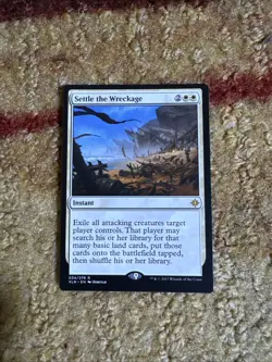 MTG Settle the Wreckage Ixalan Modern Magic the Gathering Card NM - Image 1
