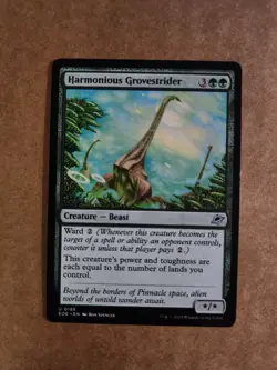Harmonious Grovestrider 0189 MTG: Edge of Eternities Combine Ship 1-10 $4.88 - Image 1