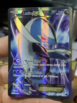 #3 Latios EX 113/116 BW Plasma Freeze 2013 Full Art Holo Rare Pokemon Card TCG - Image 4