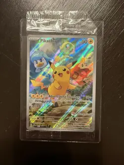 Pikachu - 027 (Pokemon Center Exclusive) 027 Sv: Scarlet & Violet Promo Cards... - Image 1