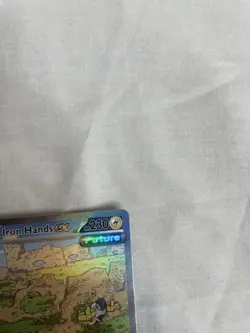 Pokemon Cards Iron Hands ex 248/182 Paradox Rift Special Illustration Rare NM - Image 4