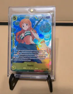 One Piece Card Game Nami SR Alt Art EB03-053 English NM Heroines Edition - Image 1