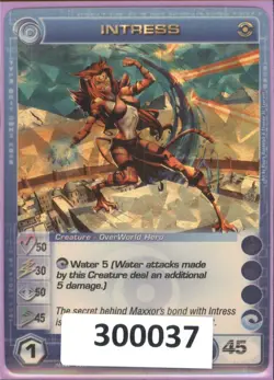 (300037) INTRESS 50/30/50/45/45 SUPER RARE Premium Pack Foil Chaotic Card - Image 1