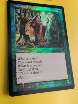 Druid's Call & Woodland Druid. MTG Card. Odyssey.Old Border FOIL.2 cards - Image 5