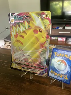 Pikachu VMAX SWSH286 Jumbo Cards Holo - Image 2