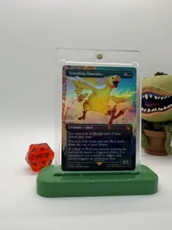 MTG Final Fantasy Traveling Chocobo Borderless Foil #406 M0406 NM/M - Image 1