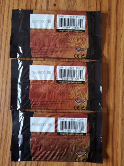MAGIC THE GATHERING Lot of (3) SAVIORS OF KAMIGAWA Factory Sealed Booster Packs - Image 2