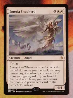 Emeria Shepherd Battle for Zendikar Regular *NM* - Image 1