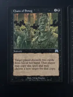 2x Chain of Smog 132 Onslaught Magic the Gathering MTG LP - Image 2