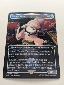 Magic: The Gathering Tataru Taru Chocobo Track Final Fantasy Foil - Image 1