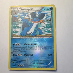 Pokemon Swampert 35/160 XY Primal Clash Reverse Holo 150 HP 120 Attack - Image 1