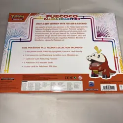 Pokemon Fuecoco Paldea Collection Scarlet & Violet Miraidon ex 4 Packs 3 Promo - Image 2