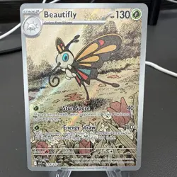 Beautifly Illustration Rare Pokemon Card Ascended Heroes 219/217 - Image 1