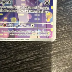 Pokemon Team Rocket's Murkrow Destined Rivals Holo Rare 200/182 Basic 80 HP EN - Image 3