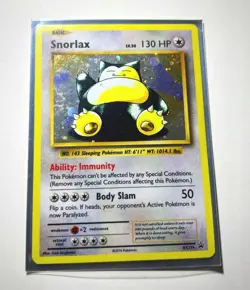 Pokemon Snorlax Black Star Promo XY179 Holo - Image 1