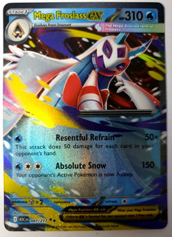 Mega Froslass EX - Pokemon Ascended Heroes - Double Rare - NM 217 - Image 1