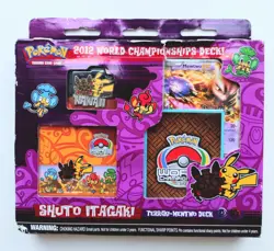 Pokemon 2012 World Championships Deck Mewtwo Shuto Itagaki Sealed Deck - Image 1