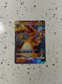 2019 Pokemon Charizard GX 9/68 Hidden Fates Ultra Rare English Holo - Image 1