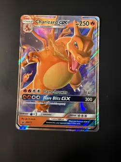 Pokemon 2019 Sun & Moon Hidden Fates Charizard GX SM211 Black Star Promo - NM - Image 1