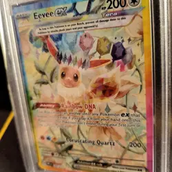 Pokemon Eevee ex #167 Sv: Prismatic Evolutions SIR Holo PSA 9 167/131 MINT - Image 2