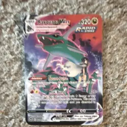 Pokemon Rayquaza VMAX Full Art Ultra Rare Evolving Skies Holo 218/203 - Image 1