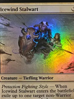 Icewind Stalwart FOIL Battle for Baldur's Gate MTG Magic Cards - Image 3