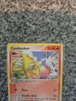 Pokemon TCG Combusken Nintendo Black Star Promos 009 Winner Stamped Promo Card - Image 2
