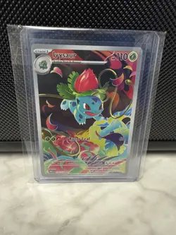Ivysaur Illustration Rare IR AR 134/132 Mega Evolution Pokemon TCG English - Image 1