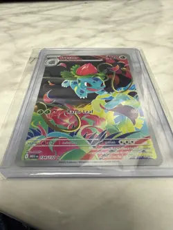 Ivysaur Illustration Rare IR AR 134/132 Mega Evolution Pokemon TCG English - Image 3