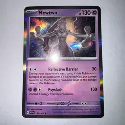 Mewtwo 150/165 - Pokemon TCG Scarlet & Violet 151 - NM/M - HOLO RARE - Image 1