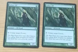 x2 MTG Arbor Elf Worldwake Magic #95 English Green Druid LP - Image 1