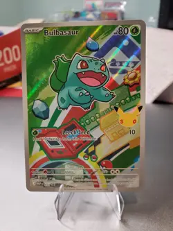 Pokemon TCG Bulbasaur 037 Promo Illustration First Partner 30th Anniversary NM/M - Image 1