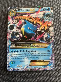 Carte Pokemon MEGA M TORTANK EX 30/146 XY ULTRA RARE FR - Image 1