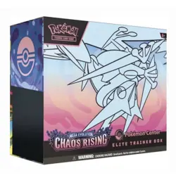 Chaos Rising Pokemon Center ETB Elite Trainer Box PRESALE CONFIRMED - Image 1