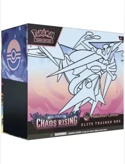 Chaos Rising Pokemon Center ETB Elite Trainer Box TCG *PRESALE* Confirmed Order - Image 1