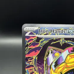 Iron Hands ex 154/131 Prismatic Evolutions Special Illustration Rare Pokemon NM - Image 2