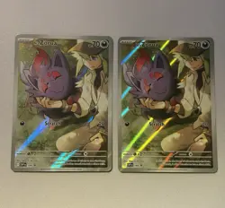N’s Zorua 189 Black Star Promo Journey Together Pokemon - Image 1
