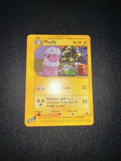 Pokemon TCG Flaaffy 77/165 Expedition Regular Uncommon LP - Image 1