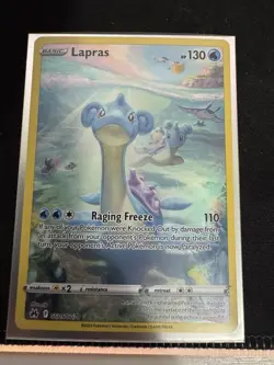 Lapras GG05/GG70 Crown Zenith: Galarian Gallery Holo, Near Mint, Pokemon TCG - Image 1