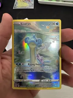 Lapras GG05/GG70 Crown Zenith: Galarian Gallery Holo, Near Mint, Pokemon TCG - Image 2