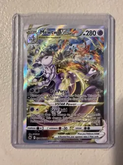 Pokemon TCG Mewtwo VSTAR GG44/GG70 Crown Zenith Galarian Gallery NM - Image 1